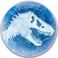 Fiji 1 oz JURASSIC WORLD - DOMINION ICE AGE T-Rex $0.50 Silver Coin 2022